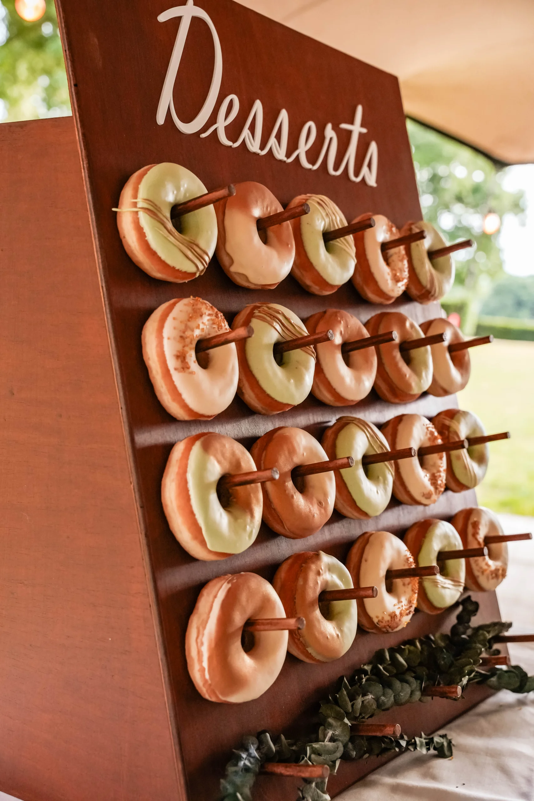 Dessert doughnut wall
